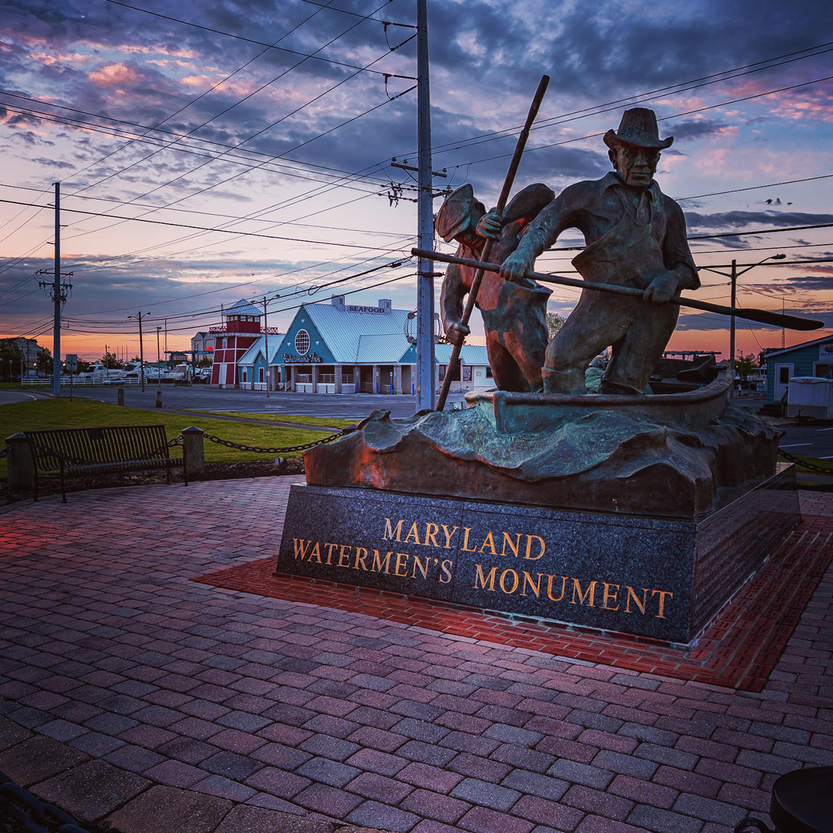 Watermens Monument  in Grasonville