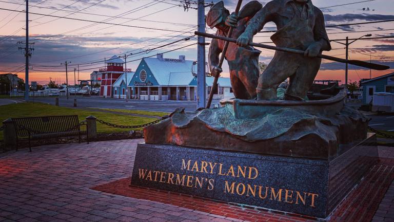 Watermens Monument  in Grasonville