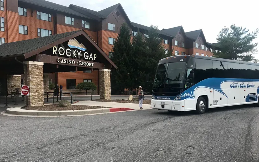 motor coach at Rocky Gap