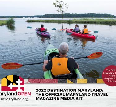 2022 Destination Maryland Media Kit Cover Image