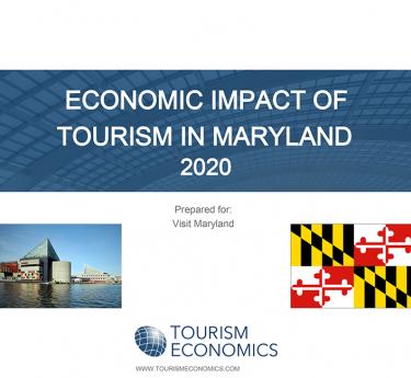 Economic Impact of Tourism in Maryland 2020