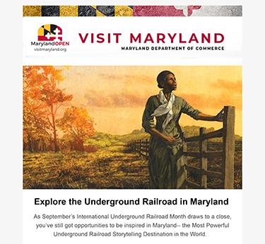 Visit Maryland Now newsletter - September 29, 2021