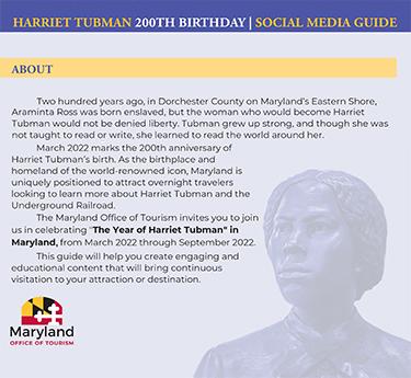 Harriet Tubman 200th Birthday Social Media Guide