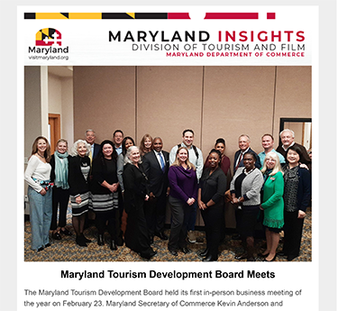 Maryland Insights Industry Newsletter Image