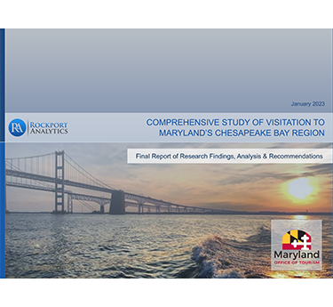 COMPREHENSIVE STUDY OF VISITATION TO MARYLAND’S CHESAPEAKE BAY REGION