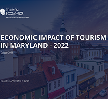 Economic Impact of Tourism in Maryland - 2022 - Client