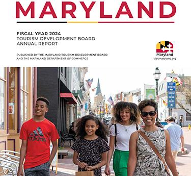 2024 Maryland Office of Tourism Annual Report Cover